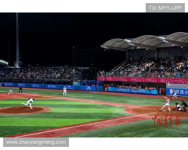 全运会棒球赛场与缤纷花海交织呈现动人多彩城市魅力体育风景画新